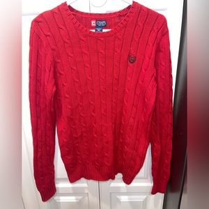 Chaps boys Red sweater sz‎ XL